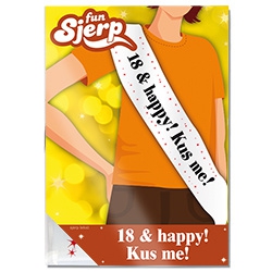 18 & happy Kus me Fun sjerp