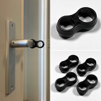 SumioProducts Door Stops / Door Handle Buffers Black