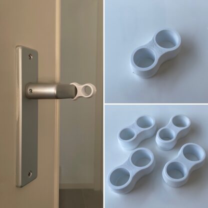 SumioProducts Door Stops / Door Handle Buffers White