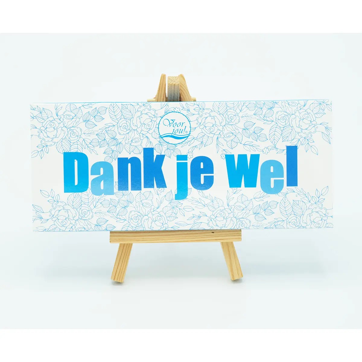Dank je wel chocolade reep Voor Jou