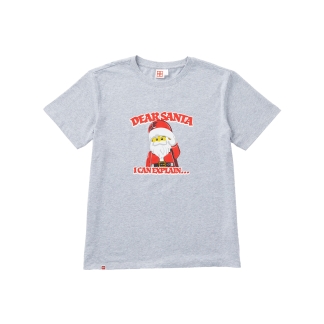 Dear Santa T-shirt met korte mouwen voor volwassenen