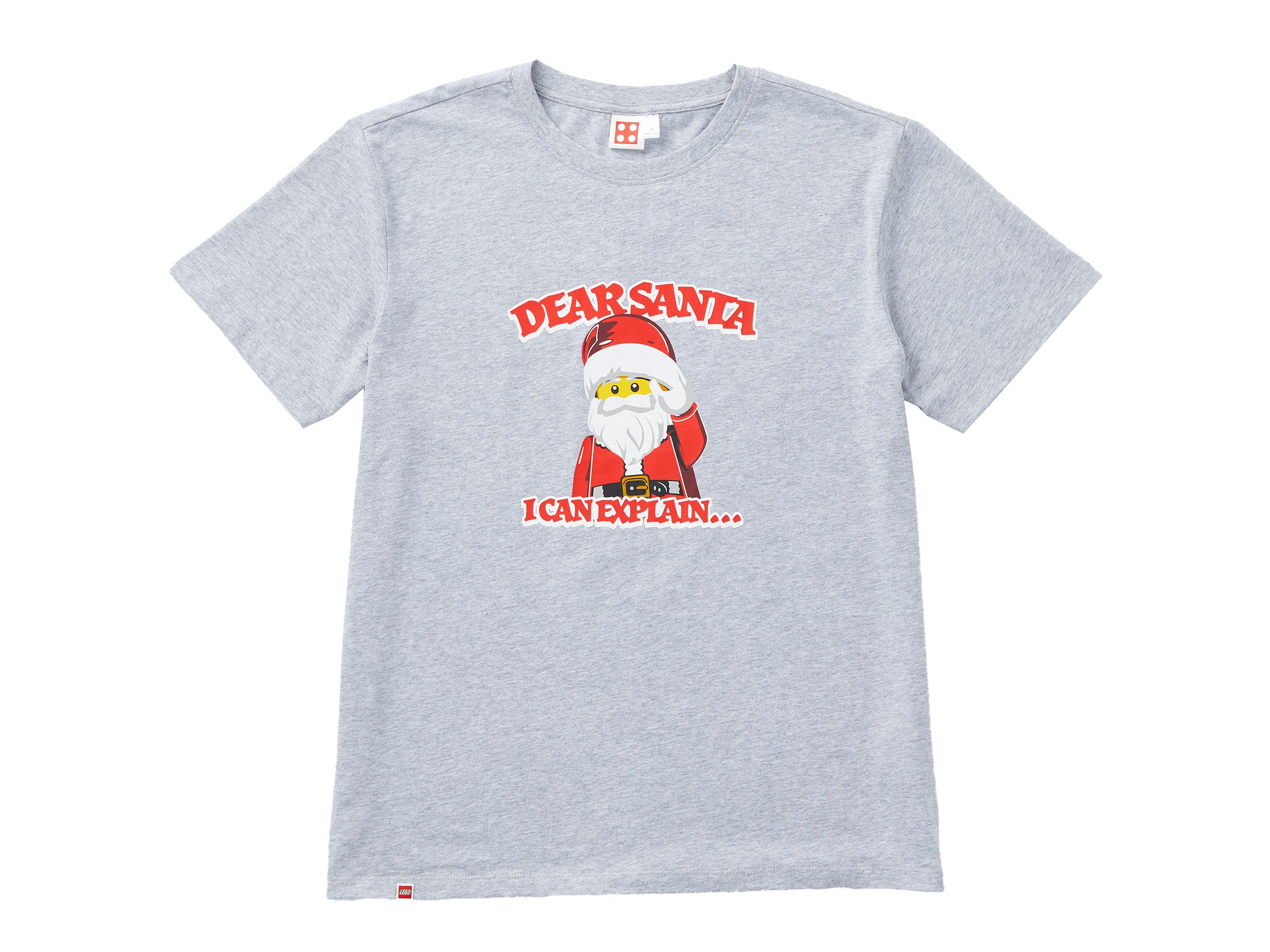 Dear Santa T-shirt met korte mouwen voor volwassenen