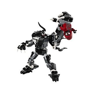 Venom mechapantser vs. Miles Morales
