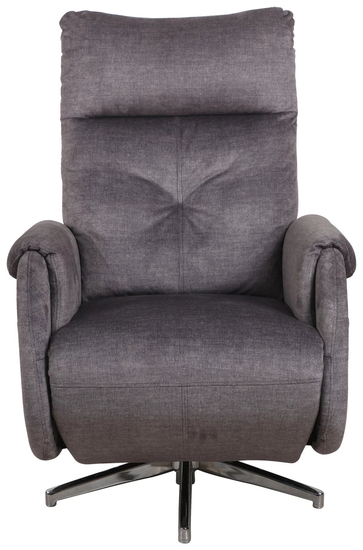 Liam luxe grijze 360° draaibare fauteuil - Afbeelding 4