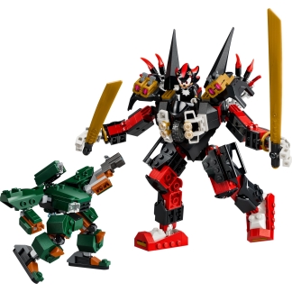 Shadows mecha vs. G. U.N. Trooper