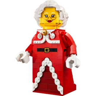 Grote minifiguur van de Kerstvrouw